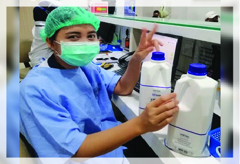 thumbnail for Hometown Dairy Commemorates National Nutrition Day by Providing Milk to Medical Personnel