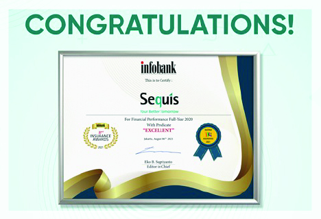 thumbnail for Sequis Received 22nd Infobank Insurance Award 2021