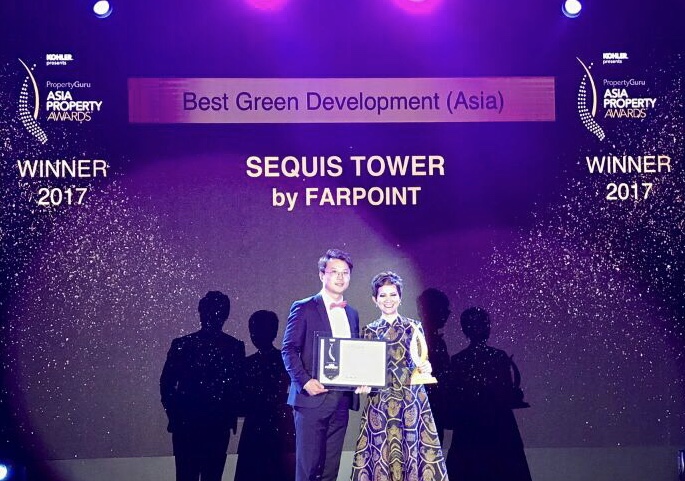 thumbnail for Sequis Tower Wins Asia Best Green Building Development by Asia Property Awards 2017