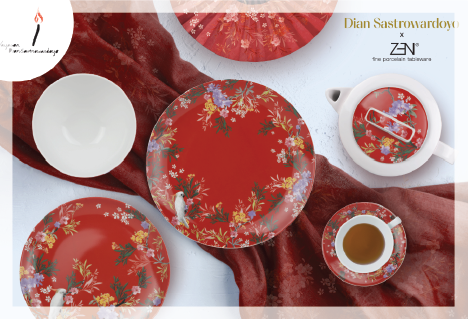 thumbnail for ZEN Tableware x Dian Sastrowardoyo: Scarlet Red