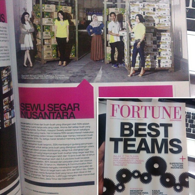 thumbnail for Sewu Segar Nusantara, Voted as Best Team by Fortune Magazine