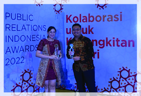 thumbnail for Great Giant Pineapple wins 2 awards at the 2022 Public Relations Indonesia Awards